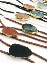 Load image into Gallery viewer, Gemstone Bolo Tie - Sunstone