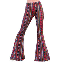 Load image into Gallery viewer, Bell Bottoms - Red/Yellow Paisley