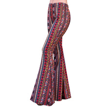 Load image into Gallery viewer, Bell Bottoms - Red/Yellow Paisley