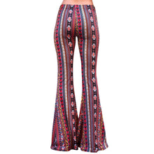 Load image into Gallery viewer, Bell Bottoms - Red/Yellow Paisley
