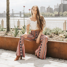 Load image into Gallery viewer, Bell Bottoms - Marsala Paisley