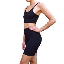 Load image into Gallery viewer, Bermuda Short Set - Solid Black