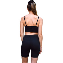 Load image into Gallery viewer, Bermuda Short Set - Solid Black