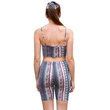 Load image into Gallery viewer, Bermuda Short Set - Indigo Paisley