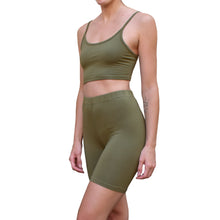 Load image into Gallery viewer, Bermuda Short Set - Solid Olive