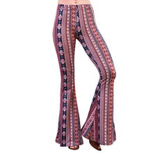 Load image into Gallery viewer, Bell Bottoms - Marsala Paisley