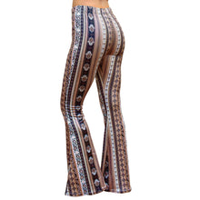 Load image into Gallery viewer, Bell Bottoms - Mocha Paisley