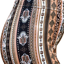 Load image into Gallery viewer, Bell Bottoms - Mocha Paisley