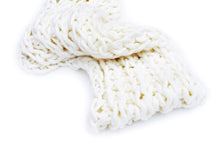 Load image into Gallery viewer, Chunky Knit Infinity Scarf - Ivory
