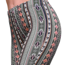 Load image into Gallery viewer, Bell Bottoms - Olive Paisley