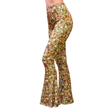 Load image into Gallery viewer, Bell Bottoms - Olive Floral
