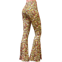 Load image into Gallery viewer, Bell Bottoms - Olive Floral