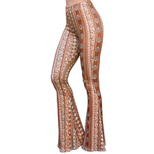 Load image into Gallery viewer, Bell Bottoms - Rust Paisley