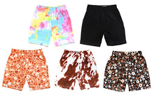 Load image into Gallery viewer, Girl's Shorts - Black Floral