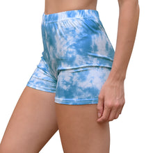 Load image into Gallery viewer, Boyshort - Blue Tie Dye