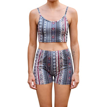Load image into Gallery viewer, Boyshort Set - Indigo Paisley