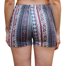 Load image into Gallery viewer, Boyshort - Indigo Paisley