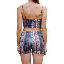Load image into Gallery viewer, Boyshort Set - Indigo Paisley