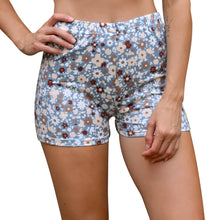 Load image into Gallery viewer, Boyshort - Indigo Floral