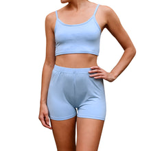 Load image into Gallery viewer, Boyshort Set - Solid Light Blue