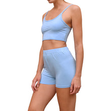 Load image into Gallery viewer, Boyshort Set - Solid Light Blue