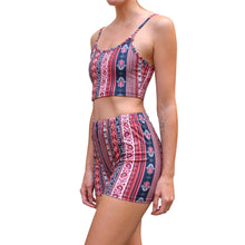 Load image into Gallery viewer, Boyshort Set - Marsala Paisley