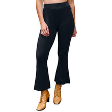 Load image into Gallery viewer, Cropped Bell Bottoms - Solid Black