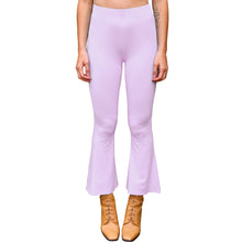 Load image into Gallery viewer, Cropped Bell Bottoms - Solid Lavender