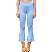 Load image into Gallery viewer, Cropped Bell Bottoms - Solid Light Blue