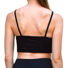 Load image into Gallery viewer, Cropped Tank Top - Solid Black