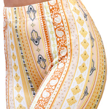Load image into Gallery viewer, Bell Bottoms - Light Yellow Paisley
