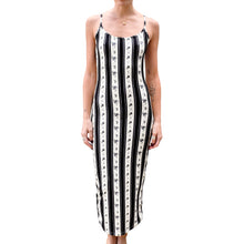 Load image into Gallery viewer, Backless Maxi Dress - Black Coquette
