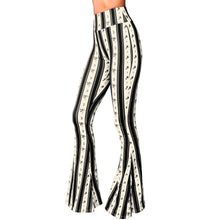 Load image into Gallery viewer, Bell Bottoms - Black Coquette
