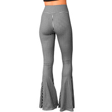 Load image into Gallery viewer, Bell Bottoms - Black Gingham
