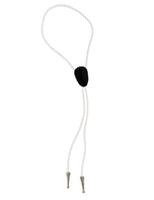Load image into Gallery viewer, Gemstone Bolo Tie - Onyx (Silver)
