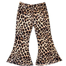Load image into Gallery viewer, Girl&#39;s Ruffle Tank &amp; Bells Set - Leopard

