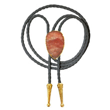 Load image into Gallery viewer, Gemstone Bolo Tie - Sunstone
