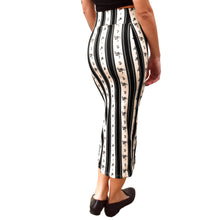 Load image into Gallery viewer, Fitted Midi Skirt - Black Coquette
