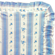 Load image into Gallery viewer, Ruffle Pillow Cover Set - Blue Coquette
