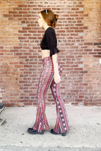 Load and play video in Gallery viewer, Bell Bottoms - Red/Yellow Paisley

