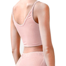 Load image into Gallery viewer, Ribbed Crop Top - Rose
