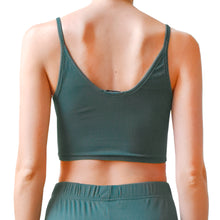 Load image into Gallery viewer, Ribbed Crop Top - Sage
