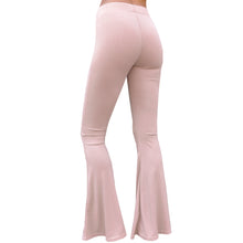 Load image into Gallery viewer, Ribbed Bell Bottoms - Rose

