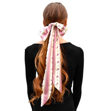 Load image into Gallery viewer, Skinny Scarf - Pink Coquette
