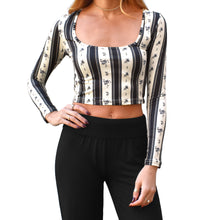 Load image into Gallery viewer, Square-Neck Top - Blue Coquette
