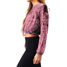Load image into Gallery viewer, Velvet Crewneck Top - Dusty Rose

