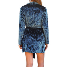 Load image into Gallery viewer, Velvet Robe - Indigo
