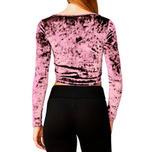 Load image into Gallery viewer, Velvet Square-Neck Top - Dusty Rose
