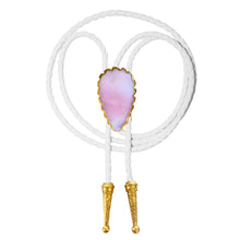 Load image into Gallery viewer, Gemstone Bolo Tie - Pink Opal
