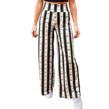 Load image into Gallery viewer, Wide Leg Pants - Black Coquette
